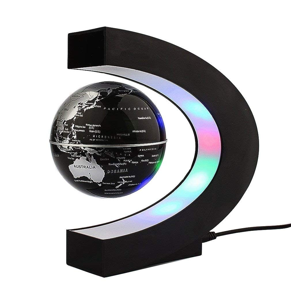 Globo Flotante Con Luces LED En Forma De C